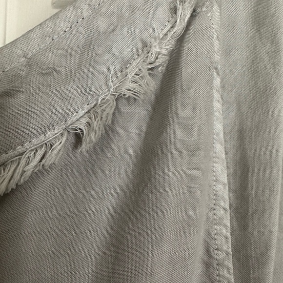 Anthropologie cloth & Stone Fringed Halter Dress. Like New. Size M - Picture 2 of 8